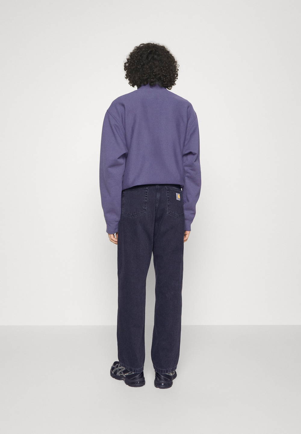 Carhartt WIP LANDON - Джинсы свободного покроя - Чёрный