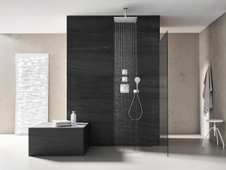 Верхний душ Kludi A-Qa квадратный, плоский 400 мм Хром 6444005-00