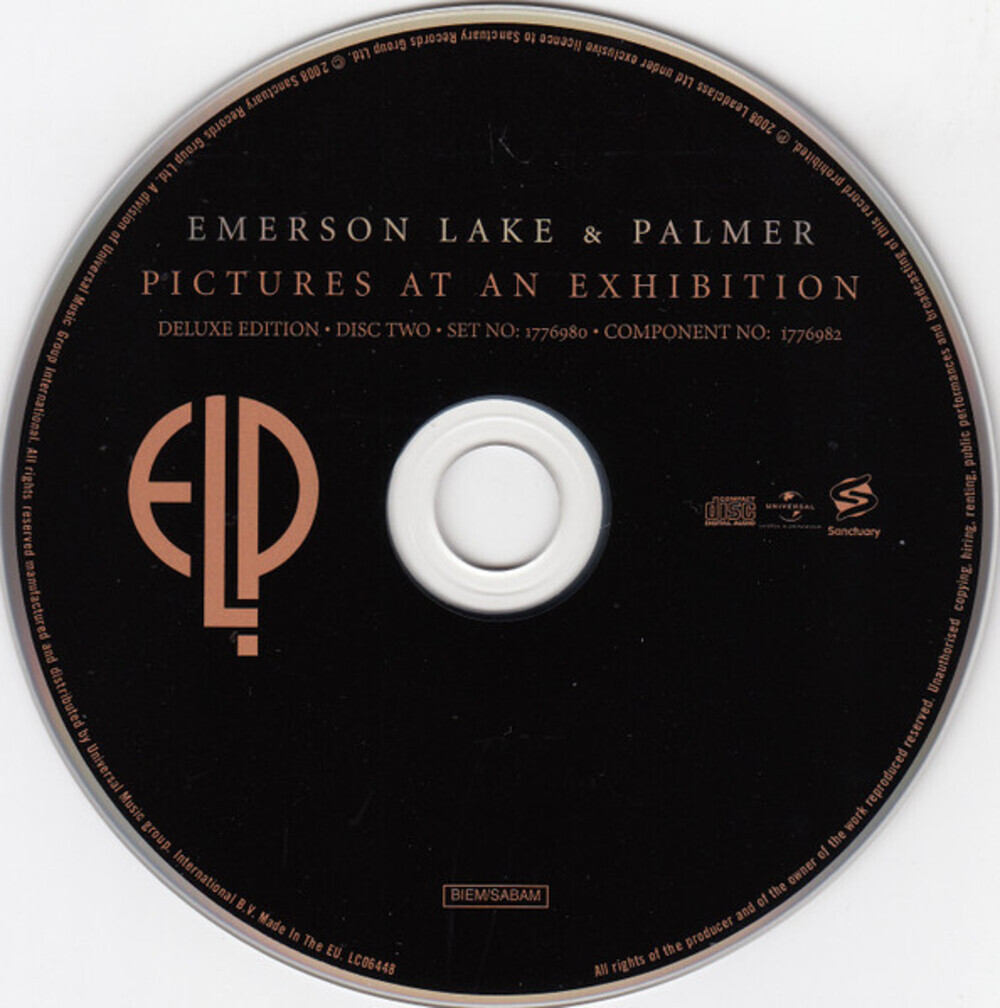 Emerson, Lake & Palmer / Pictures At An Exhibition (Deluxe Edition)(2CD)