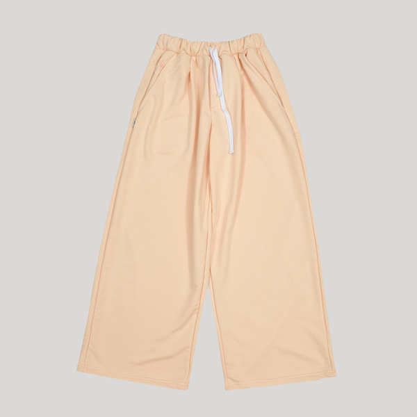 Baggy Trousers LOGO Vanilla Cream