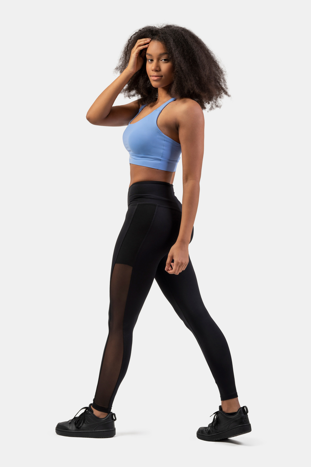 Топ ACTIVE SPORTS BRA WITH MEDIUM IMPACT 413 Голубой