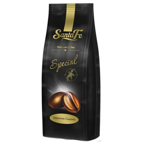 Кофе в зернах Santa Fe Эфиопия Сидамо Арабика 250г