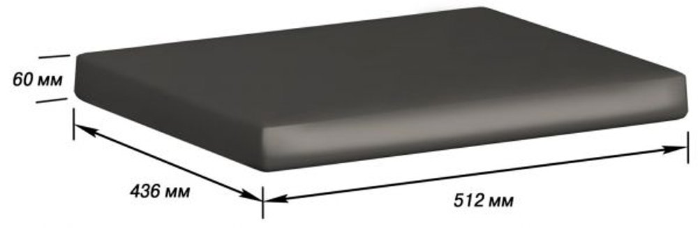 Мягкий элемент для тумбы Клео с вешалкой Дуб Юкон/Ателье темное