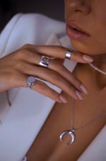 Кольцо-печатка на мизинец