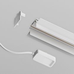 Токопровод концевой Maytoni Accessories for tracks Radity TRA084B-12W-50