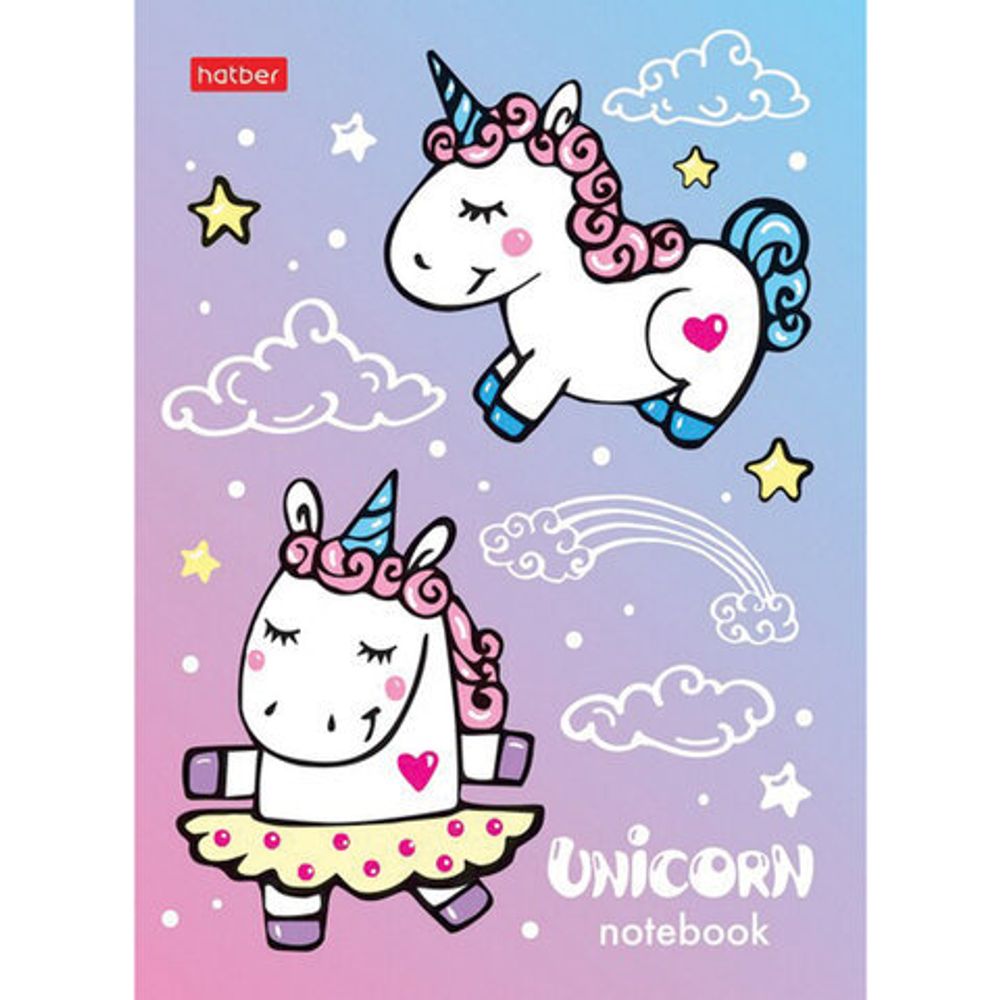 Блокнот МАЛЫЙ ФОРМАТ (105х145мм) А6, 24 л., скоба, мелованная бумага, HATBER, "Милые Создания" (8 дизайнов), 24Б6В1