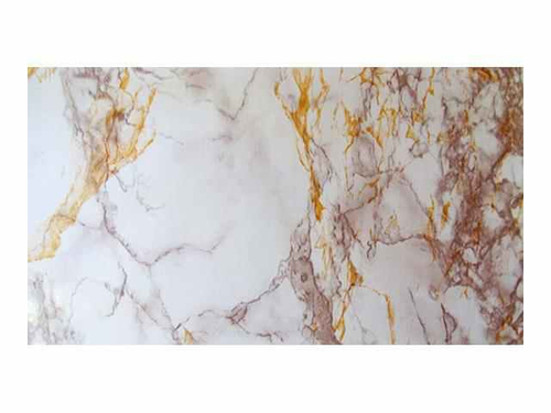 Пленка самоклеющаяся "Deluxe" мрамор серо-бежевый 0,9*8м