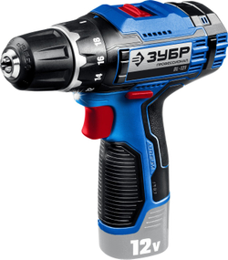 ЗУБР Т7, 12 В, 40 Н·м, без АКБ, дрель-шуруповерт, Профессионал (DL-121)