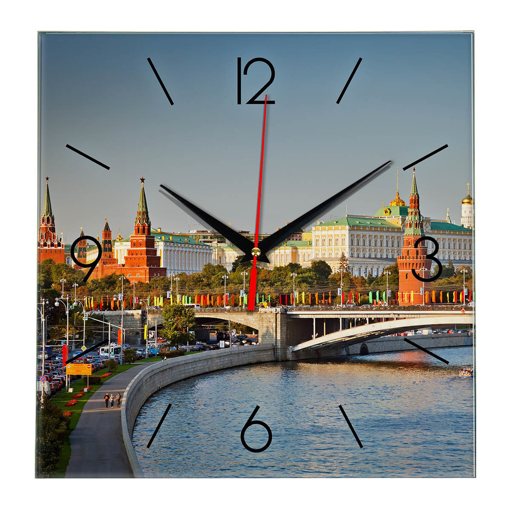 Часы сувенирные Москва 18 03 Декор для дома, подарок