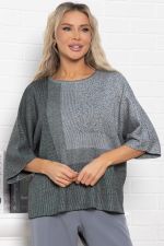 Джемпер Орлеан (серый/изумруд) Б14998-4М LT Collection