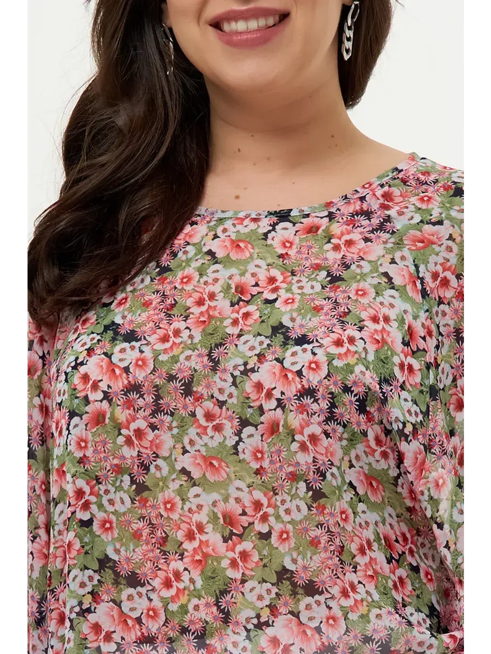 Блузка шифоновая