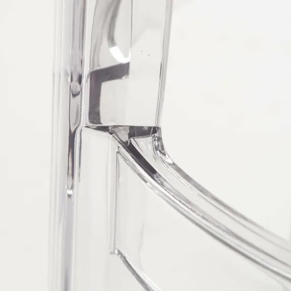 Полубарный стул Charly 65 см, прозрачный