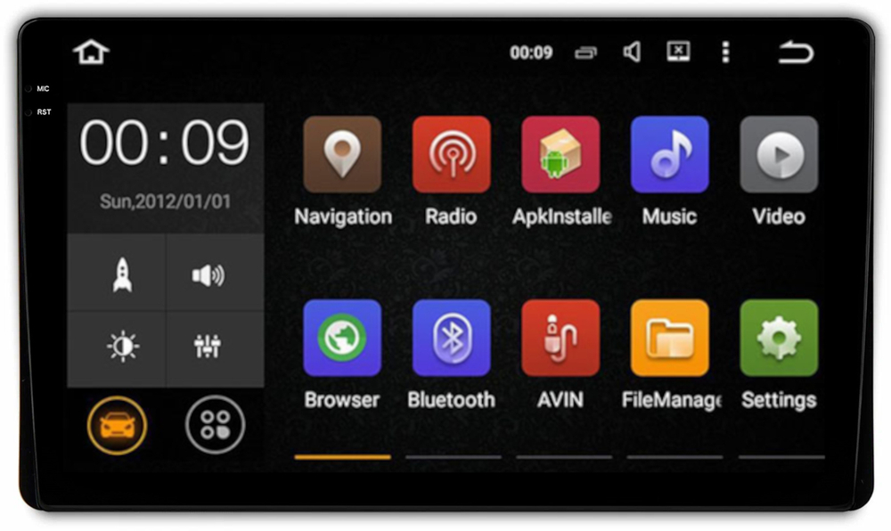 Магнитола для Toyota Highlander 4 2019-2024+ (взамен 8" экрана) - AIROC 2K RX-1132 Android 13, QLed+2K,  ТОП процессор, 8/128, CarPlay, SIM-слот