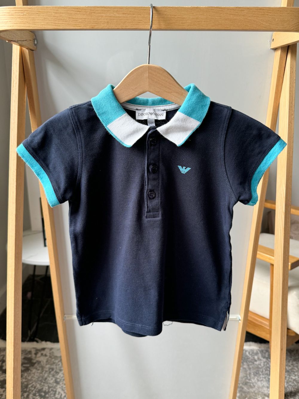 Хлопковое поло Emporio Armani, 92