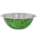 Миска из нержавеющей стали 1,4л 22см цветное покрытие «гранит»