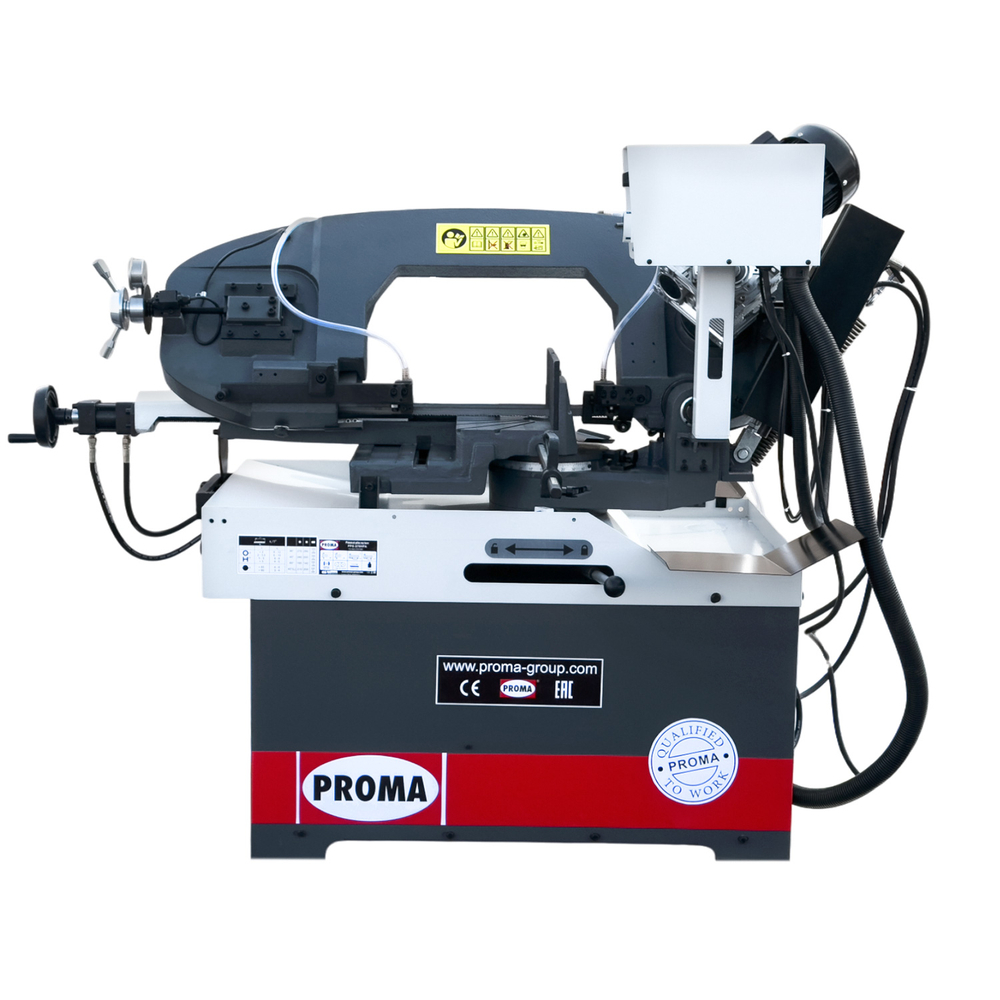 PROMA PPS-270HPA полуавтоматический ленточнопильный станок по металлу