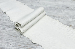 Praga Matt Snow (0,8-1,0 мм), натуральная кожа питона