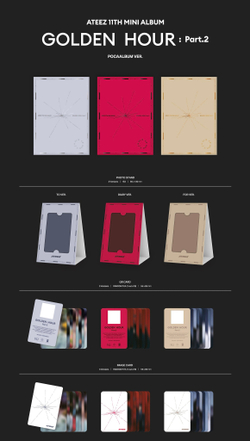 Альбом ATEEZ - GOLDEN HOUR : Part.2 (POCAALBUM)