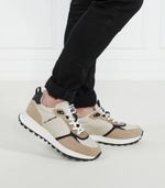 Кожаные кроссовки La Martina - бежевый(LFM231.010)