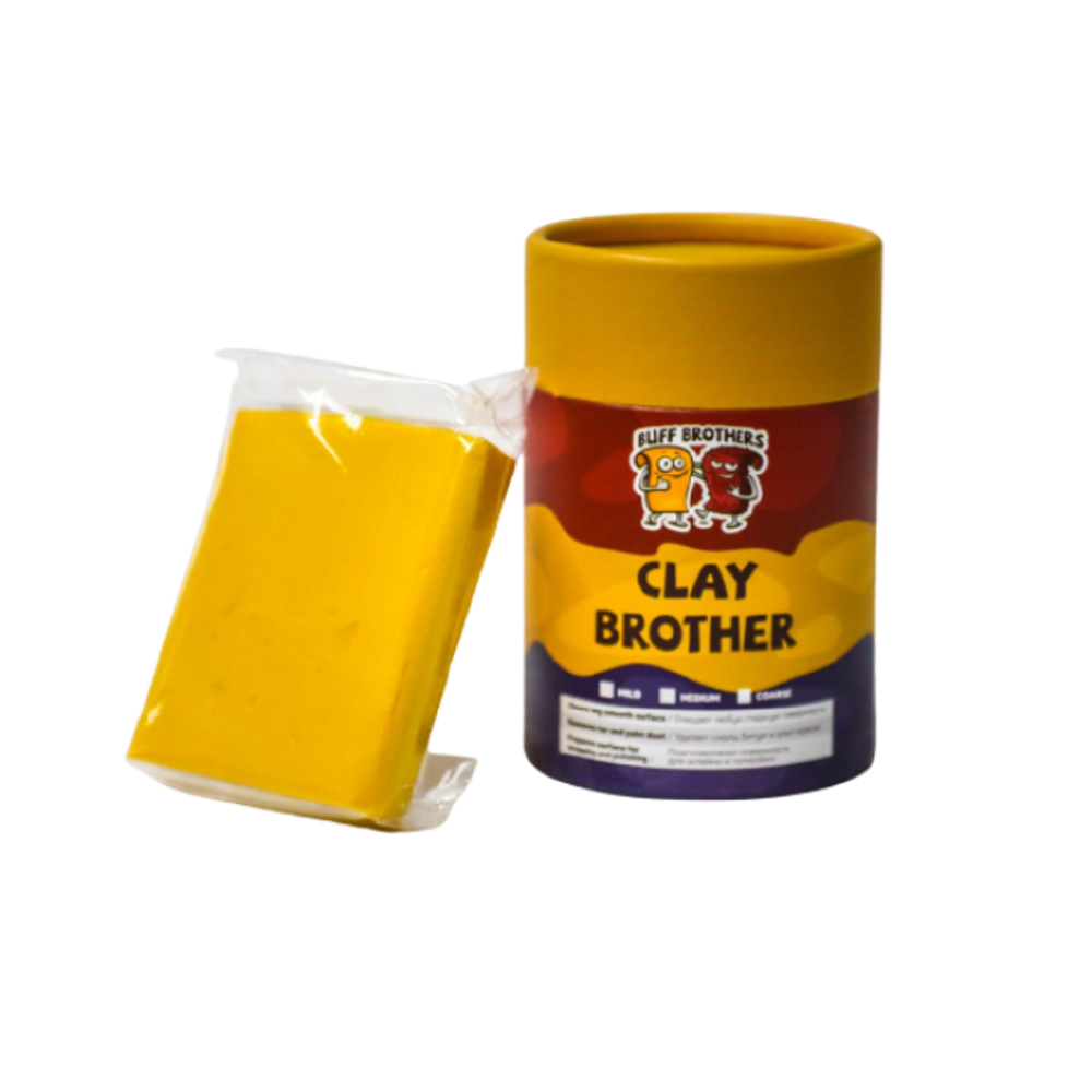 BUFF BROTHERS Глина Полировальная неабразиваня CLAY DARK GOLD 100гр