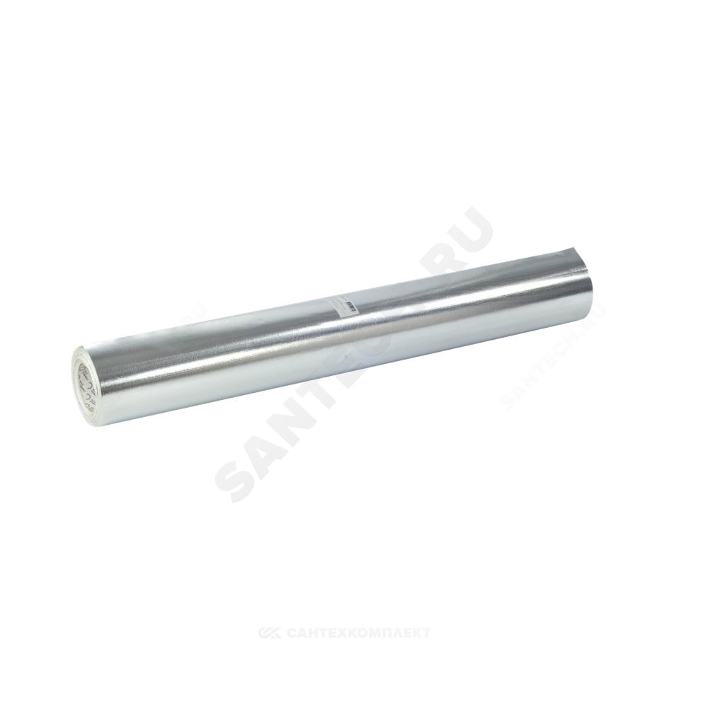 Стеклоткань ENERGOPACK TK SK 1000х25 самоклеящийся с покрытием алюминий рулон Energoflex EPKR125TKSK