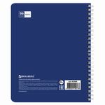 Тетрадь А5, 96 л., BRAUBERG, гребень, клетка, обложка картон, СТРАНЫ, 403068, 4шт