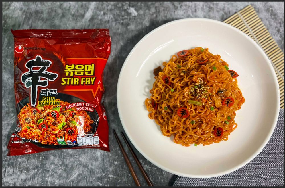 Лапша жареная Nongshim Stir Fry 131 г