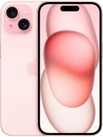 Смартфон Apple iPhone 15 128ГБ; nanoSIM+eSIM; розовый