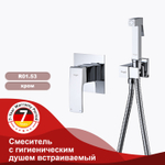Смеситель с гигиеническим душем встраиваемый RAGLO R01.53