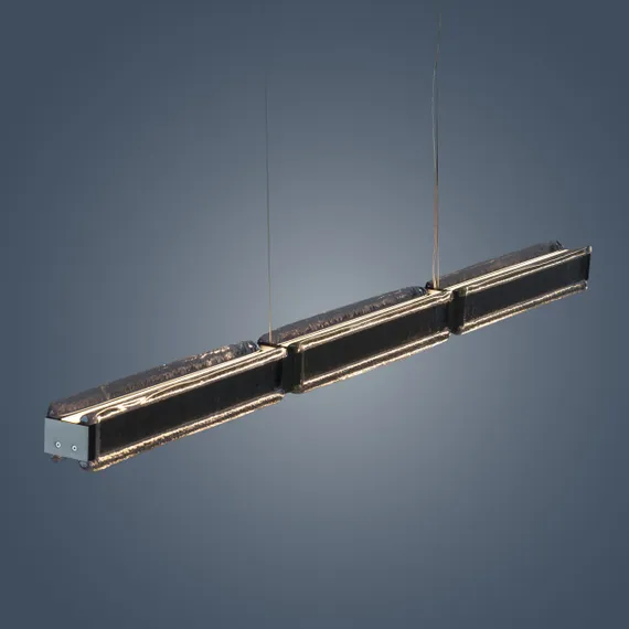 Подвесной светильник Eternity 122 см, серебристый