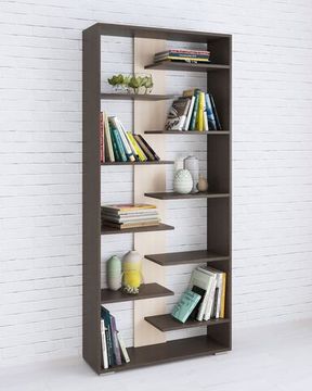 Стеллаж РОМЕО-3 венге / дуб молочный