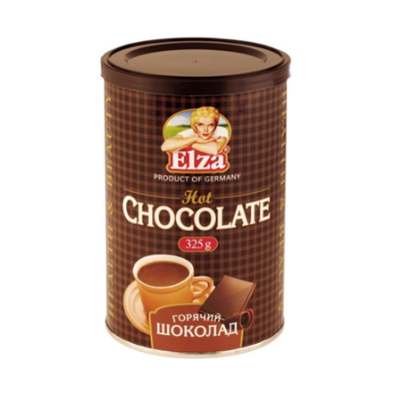 Горячий шоколад Elza Hot Chocolate, 325 г, ж/б