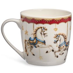 НАБОР ДЛЯ ЗАВТРАКА LEFARD "КАРУСЕЛЬ", 2 ПР.: САЛАТНИК 500МЛ, КРУЖКА 360МЛ