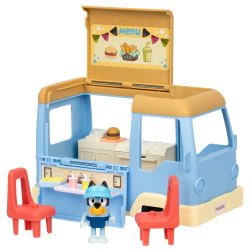 BLUEY Blue - Автомобиль с едой FOOD TRUCK + фигурка собачки BLU18919