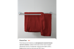 Комплект полотенец вафельных Home One 80х150 (3шт), бордо
