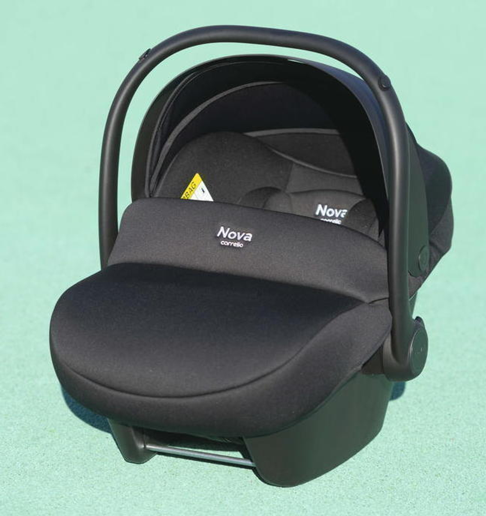 Коляска Carrello Alfa CRL-6522 2025 Nova DK791 Grey Line с базой Isofix 3 в 1 Fashion Grey