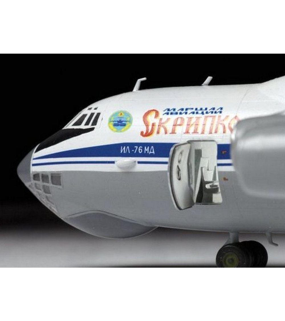 Сборная модель ZVEZDA Военно-транспортный самолёт Ил-76МД, 1/144