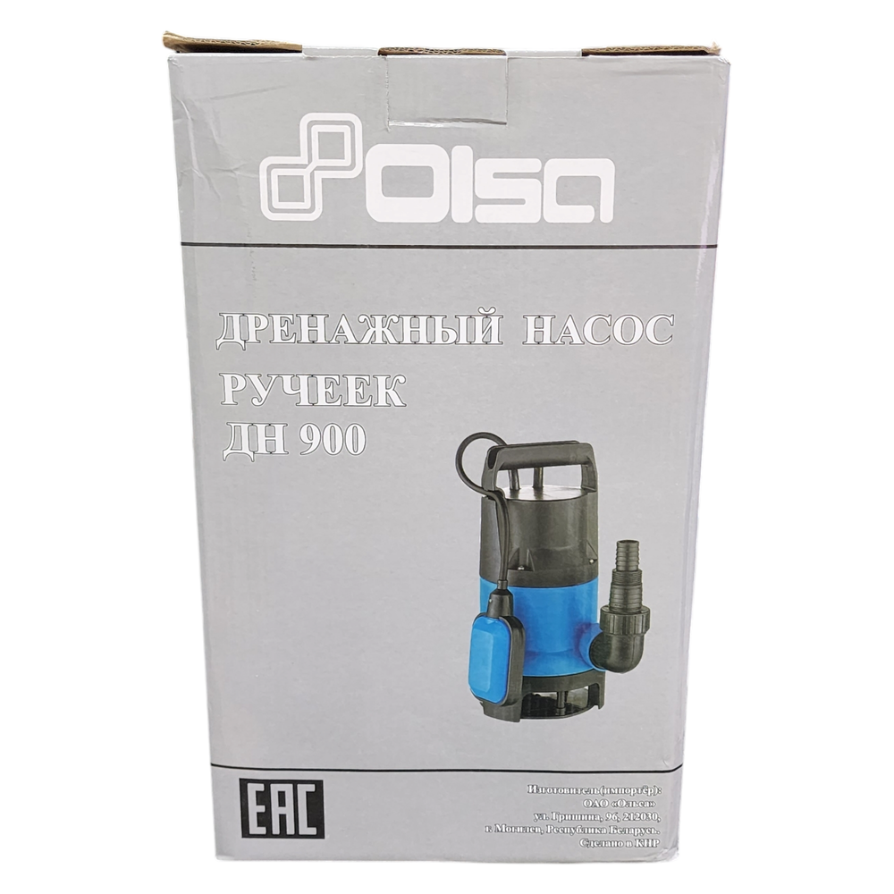 Дренажный насос Ручеек ДН-900