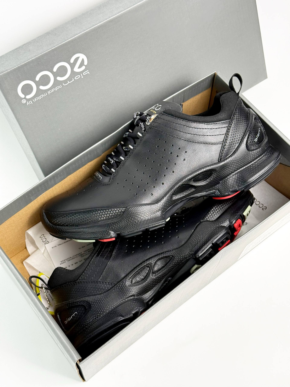 Кроссовки Ecco #B175 (черн.)