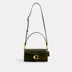 COACH СУМКА ЧЕРЕЗ ПЛЕЧО TABBY 26, ОЛИВКОВЫЙ