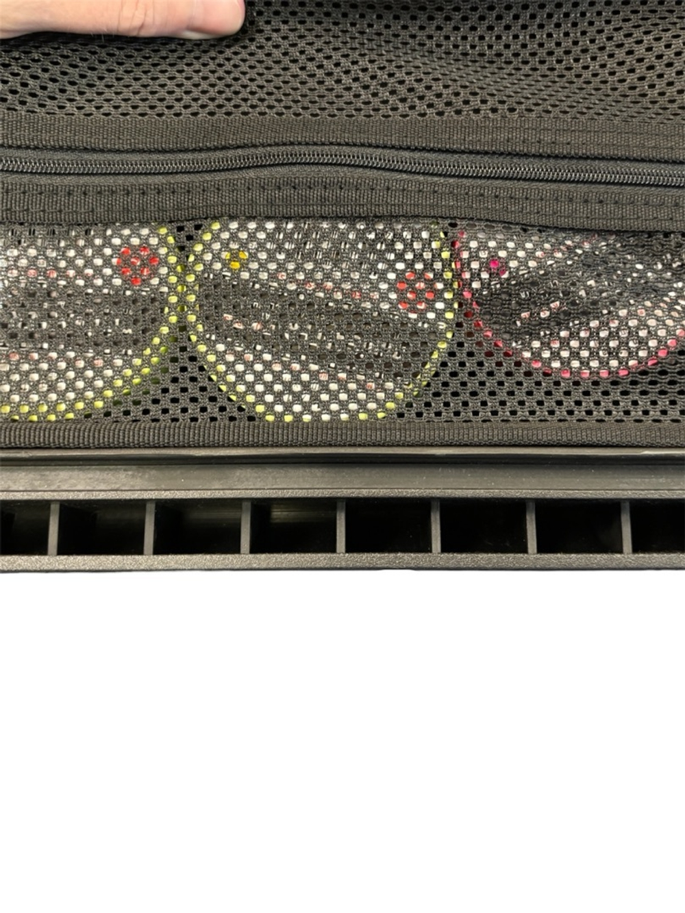 TREKFORM Органайзер в крышку рэкового кейса 3U (сетка)