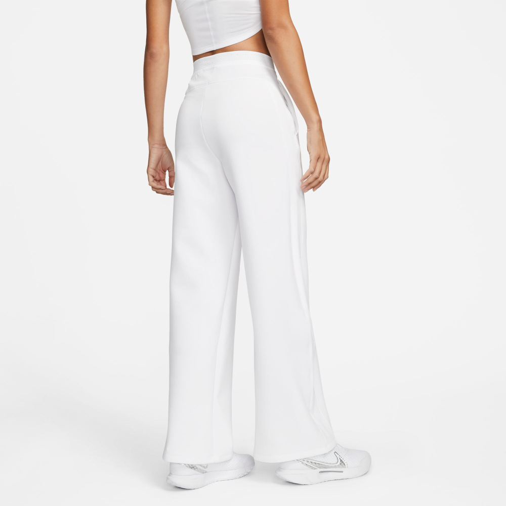 Женские теннисные брюки Nike Dri-Fit Court Heritage Training Pants Women - White