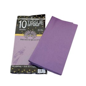 Бумага тишью Фиолетовая 50х66 см (10 листов)