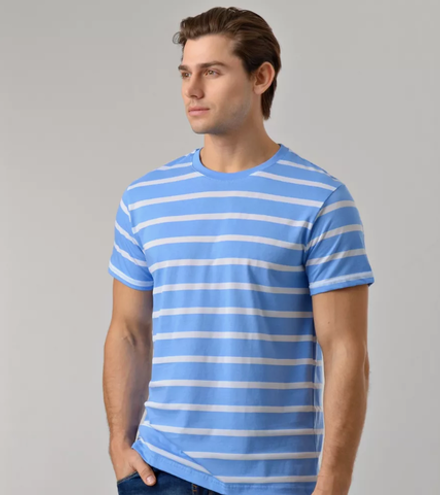 Футболка мужская(полоска) 88160