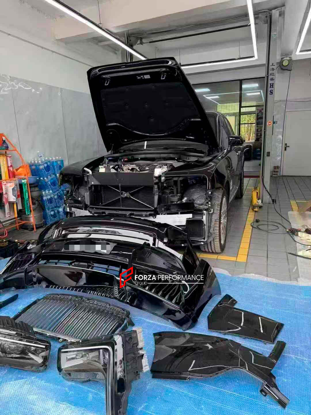 Обвес переделка для ROLLS ROYCE CULLINAN 2018 - 2025 в ROLLS ROYCE II серии РЕСТАЙЛИНГ 2025+ Ролс Ройс Куллинан