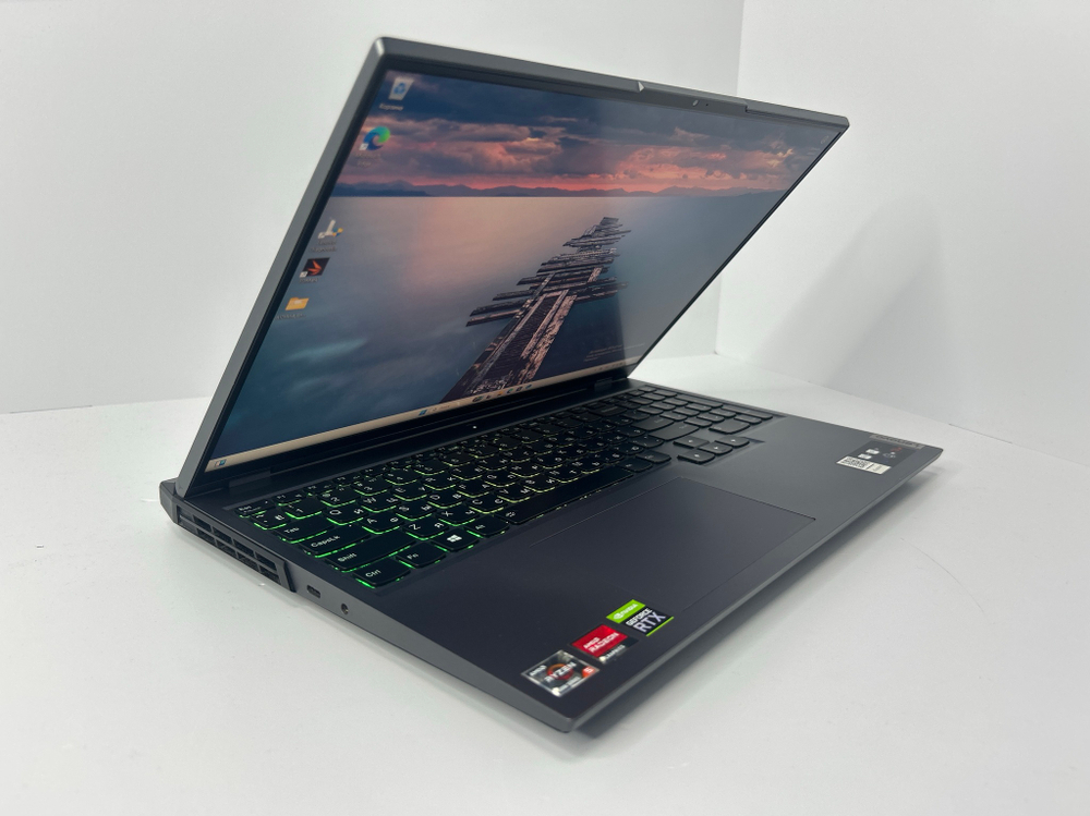 Ноутбук Lenovo Legion 5 Pro 16ACH6H (82JQ000PRK) 16"/AMD Ryzen 5 5600H/RAM 16GB/SSD 512GB/nVidia GeForce RTX 3060 6Gb/IPS/2560*1600/DOS/Подсветка кл-ры: RGB/черный. Состояние: B1