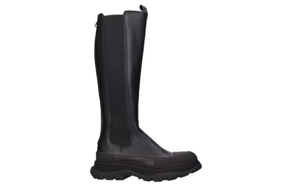 Alexander McQueen Tread Slick Knee High Boots Women"s