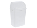 Ведро для мусора 8л "Камелия" белое