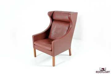 кресло Mogensen armchair ( кожа) (by Steel Arts)