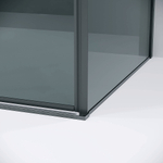 Душевой уголок Grossman Galaxy 100х100 120.K33.01.1010.42.10 стекло тонированное/профиль графит сатин